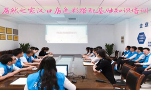 3499拉斯维加斯之家湖北汉口店色彩搭配基础知识培训